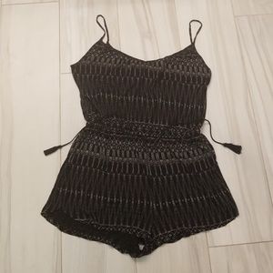 H&M romper black in new condition size medium